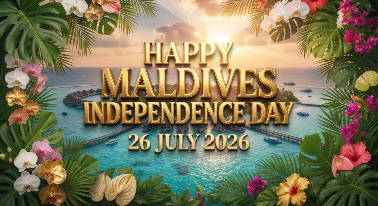 Free Download Happy Maldives Independence Day Premium Banner - High Quality Maldives Independence Day 2026 Image