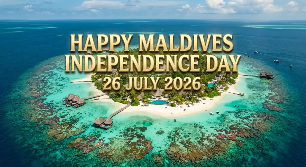 Free Download Happy Maldives Independence Day Youtube Banner - High Quality Maldives Independence Day 2026 Background Image