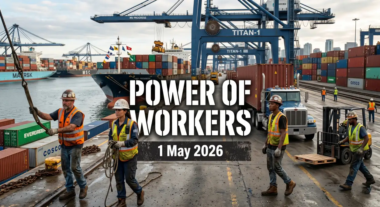 Free Download Happy May Day 2026 Worker Appreciation Quotes Images - High Quality International Workers Day 2026 Wishes Image