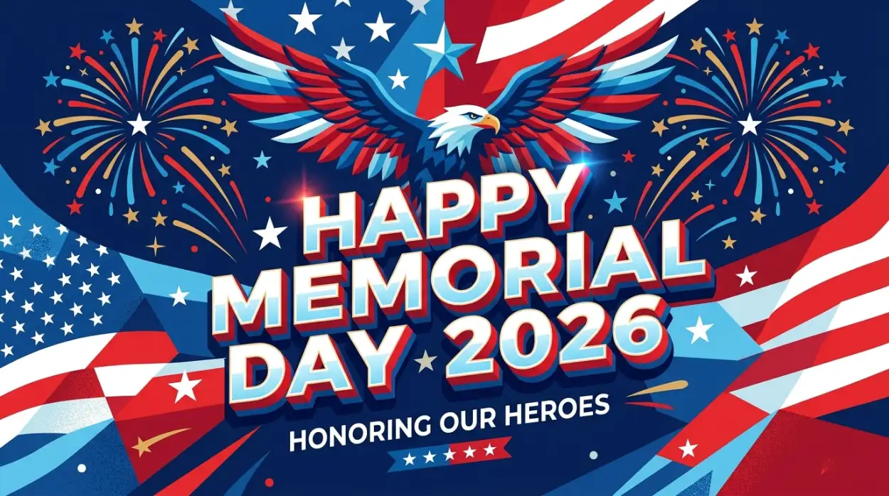Free Download Happy Memorial Day 2026 Military Memorial Banners - High Quality Happy Memorial Day 2026 Image