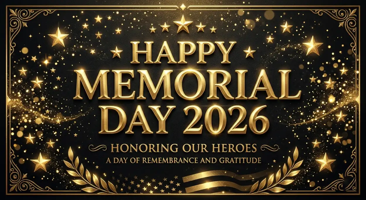 Free Download Happy Memorial Day 2026 Png Transparent Images - High Quality Happy Memorial Day 2026 Transparent PNG
