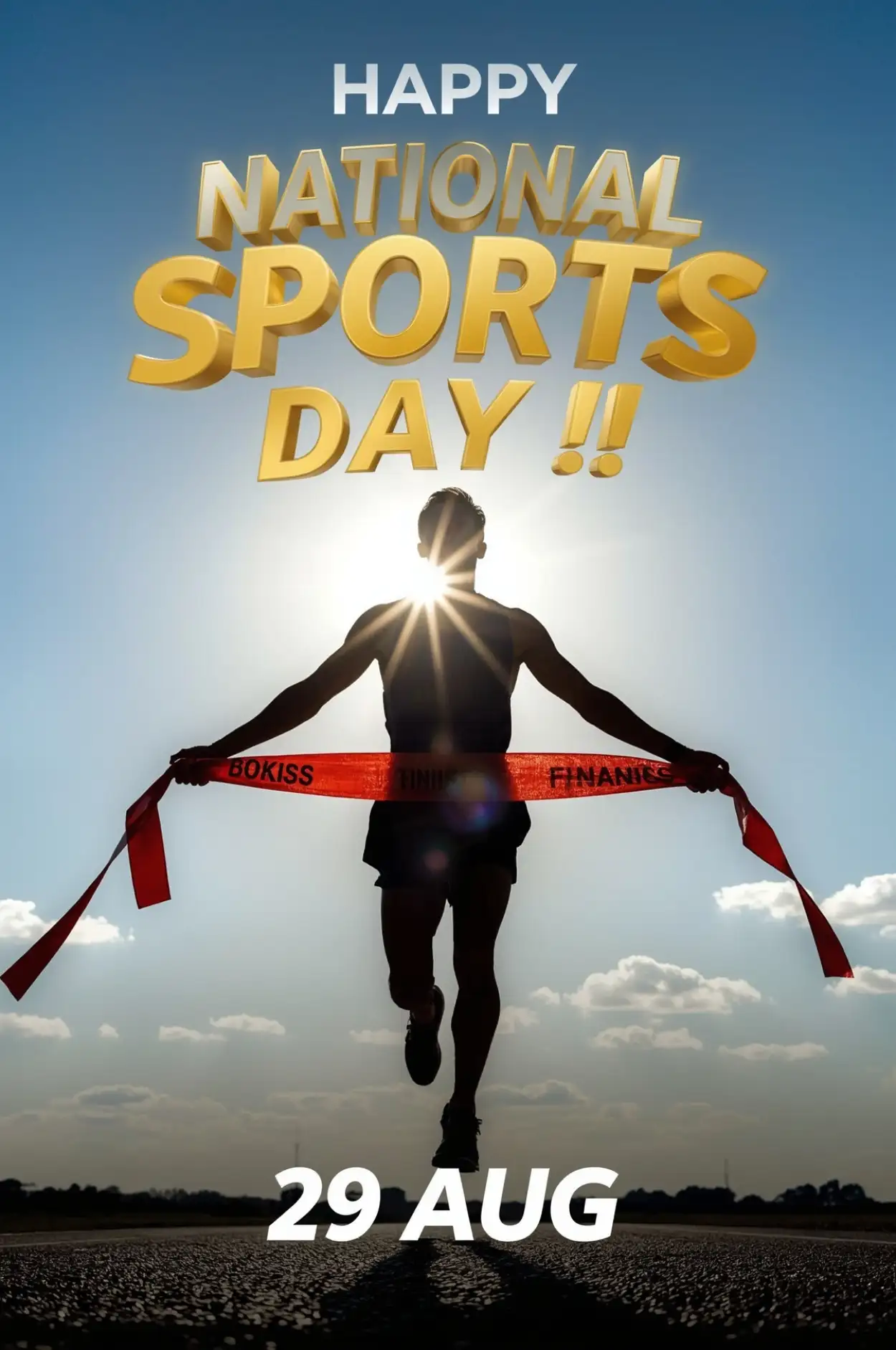 Happy National Sports Day Celebration Banner Design - Royalty Free Happy National Sports Day Image | Pngmagic Free Download Happy National Sports Day Celebration Banner Design - High Quality Happy National Sports Day Background