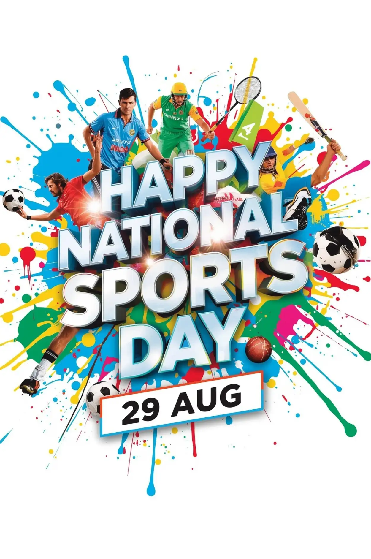 Happy National Sports Day Drawing Competition Ideas - Royalty Free Happy National Sports Day Image | Pngmagic Free Download Happy National Sports Day Drawing Competition Ideas - High Quality Happy National Sports Day Background