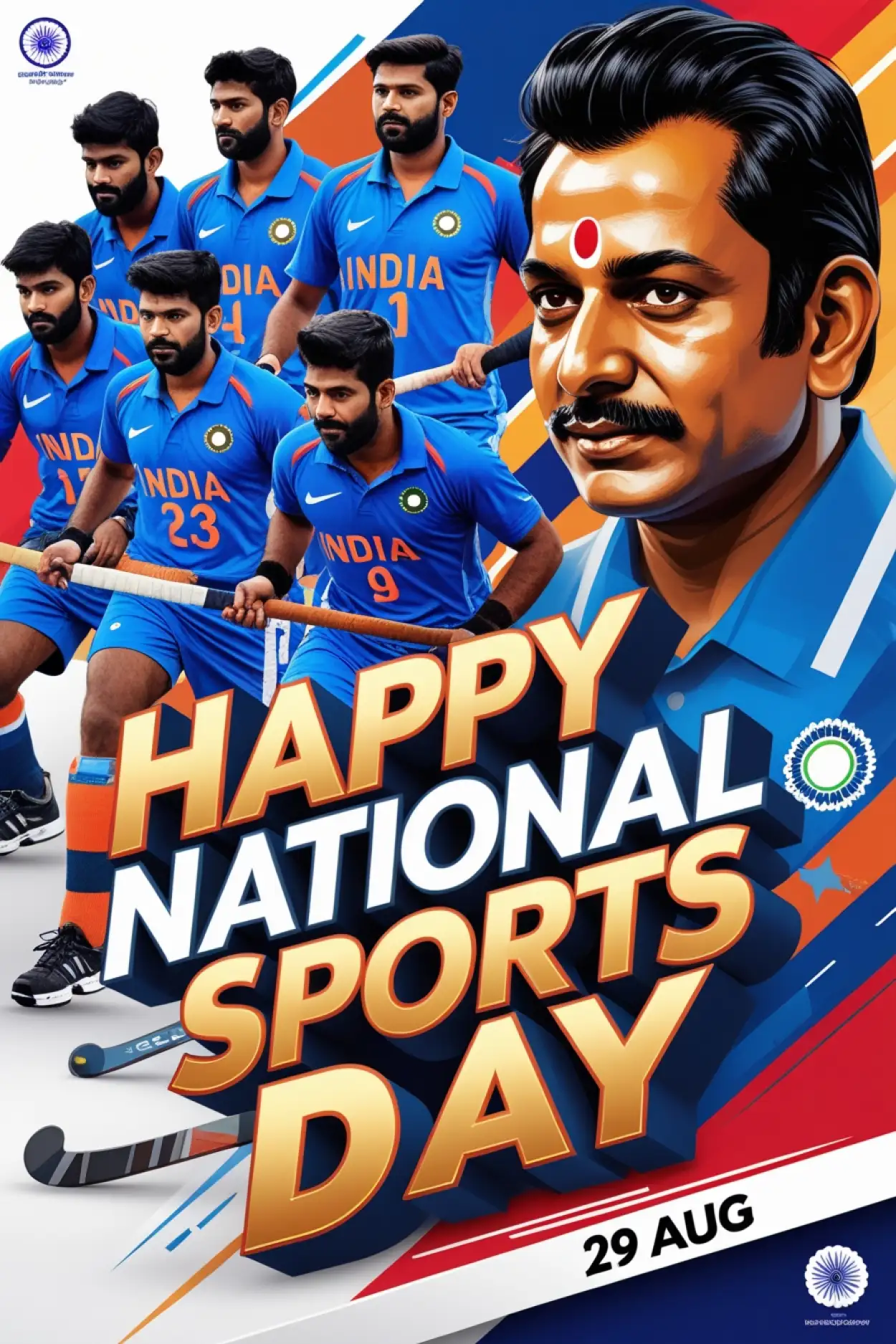 Happy National Sports Day Facebook Post Caption - Royalty Free Happy National Sports Day Image | Pngmagic Free Download Happy National Sports Day Facebook Post Caption - High Quality Happy National Sports Day Background