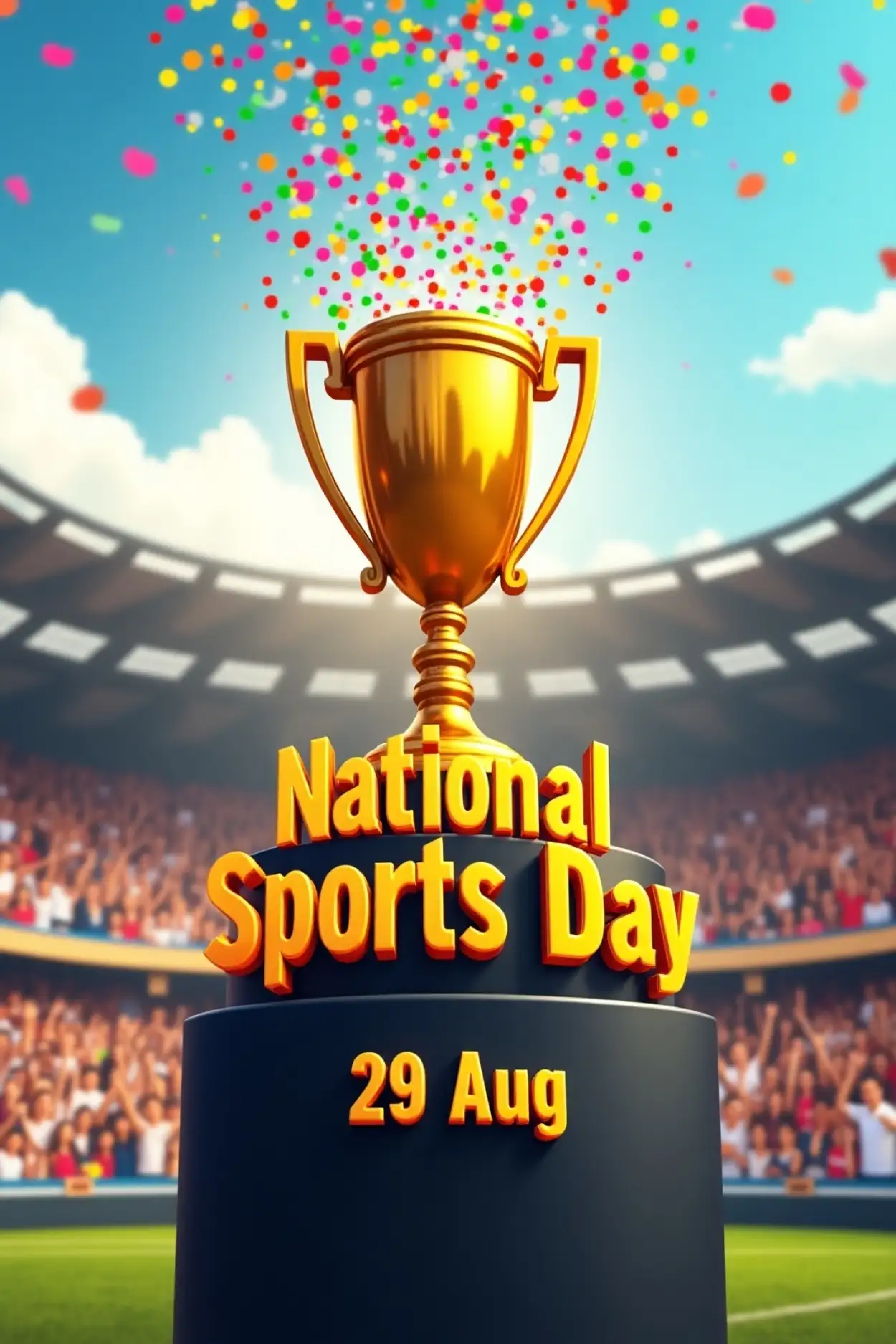 Happy National Sports Day High Quality Wallpaper - Royalty Free Happy National Sports Day Image | Pngmagic Free Download Happy National Sports Day High Quality Wallpaper - High Quality Happy National Sports Day Background