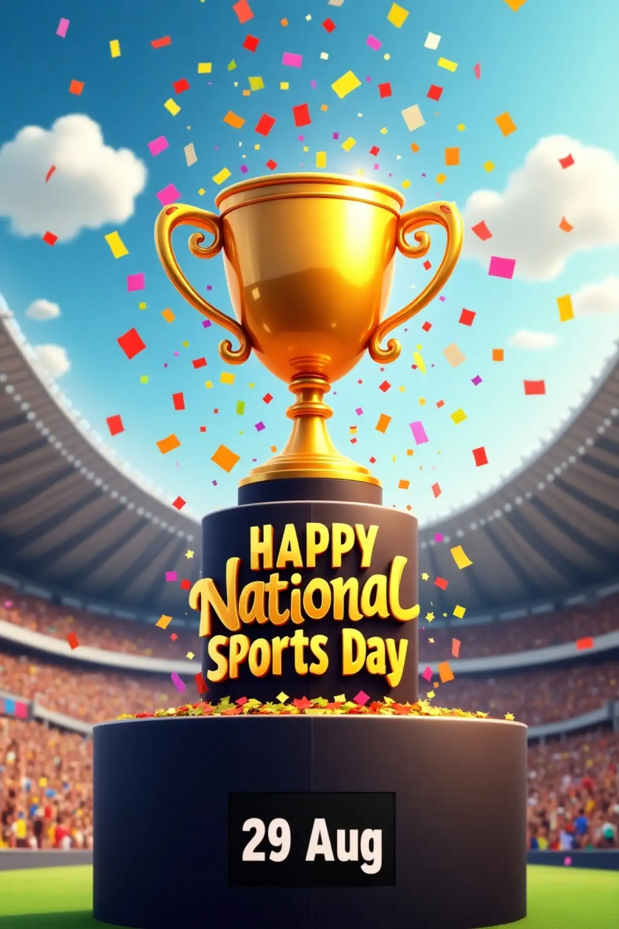 Happy National Sports Day Inspirational Quotes Images - Royalty Free Happy National Sports Day Image | Pngmagic Free Download Happy National Sports Day Inspirational Quotes Images - High Quality Happy National Sports Day Background