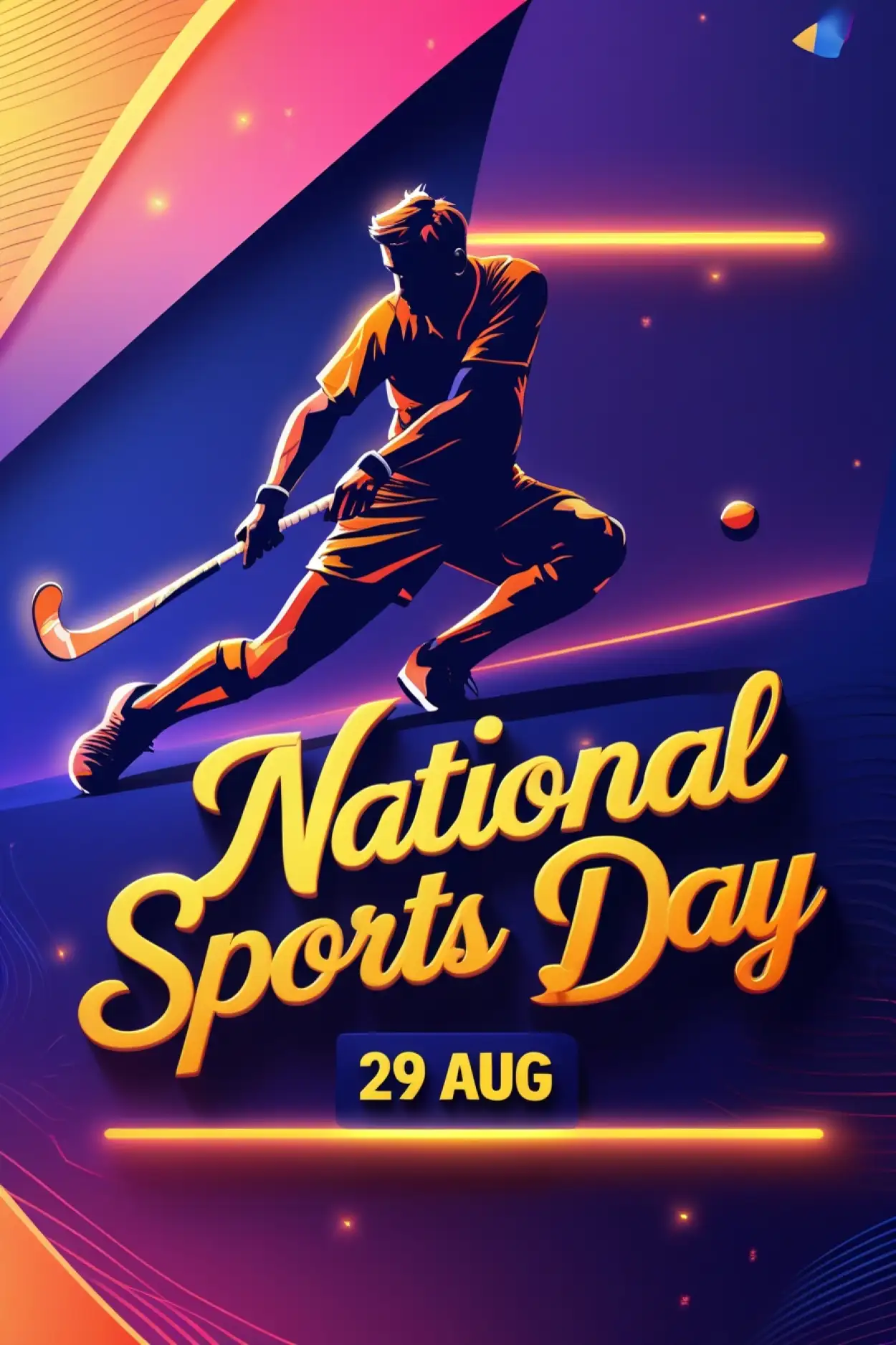 Happy National Sports Day Wishes Card Download - Royalty Free Happy National Sports Day Image | Pngmagic Free Download Happy National Sports Day Wishes Card Download - High Quality Happy National Sports Day Background