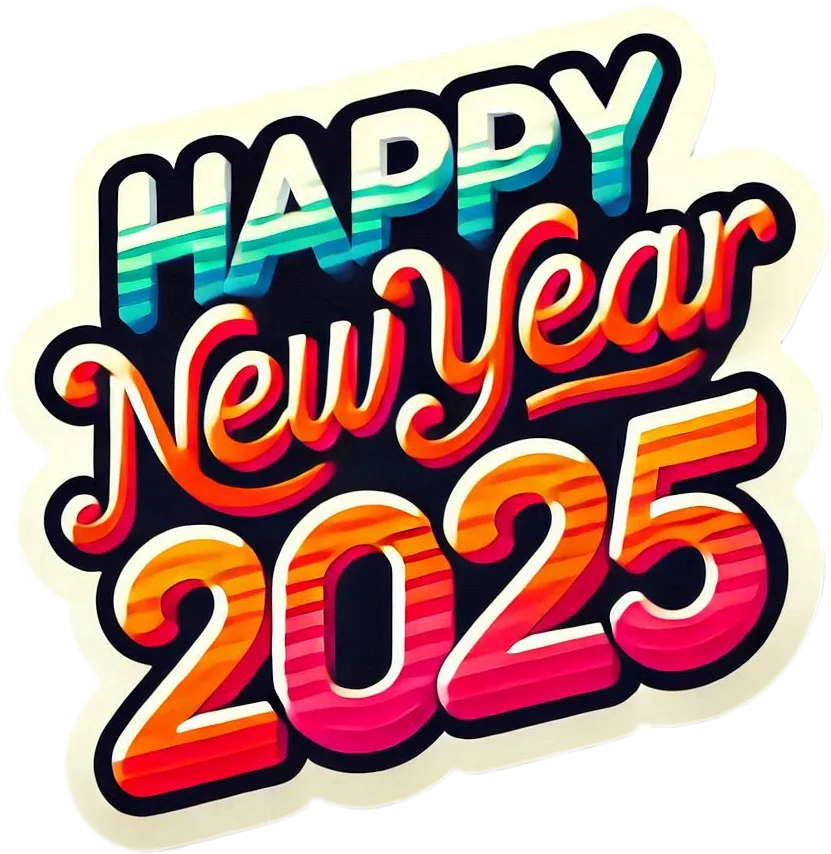 Happy New Year 2025 Text Png With Fireworks Effects - Royalty Free Happy New Year Text PNG Image | Pngmagic Free Download Happy New Year 2025 Text Png With Fireworks Effects - High Quality Happy New Year Text PNG PNG Image