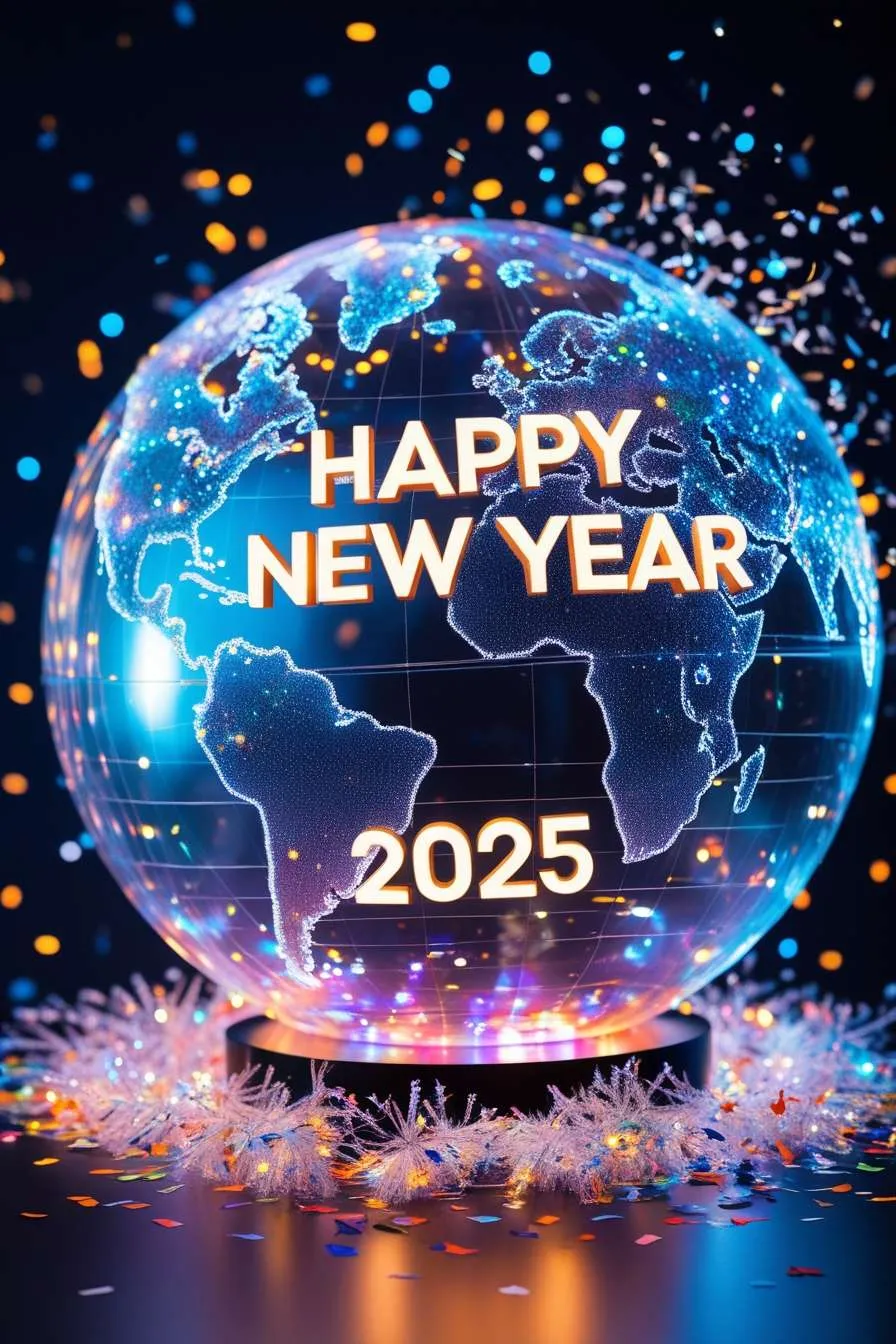 Happy New Year 2025 Wish In Calligraphy Styles - Royalty Free Happy New Year 2025 Wish Image | Pngmagic Free Download Happy New Year 2025 Wish In Calligraphy Styles - High Quality Happy New Year 2025 Wish Background