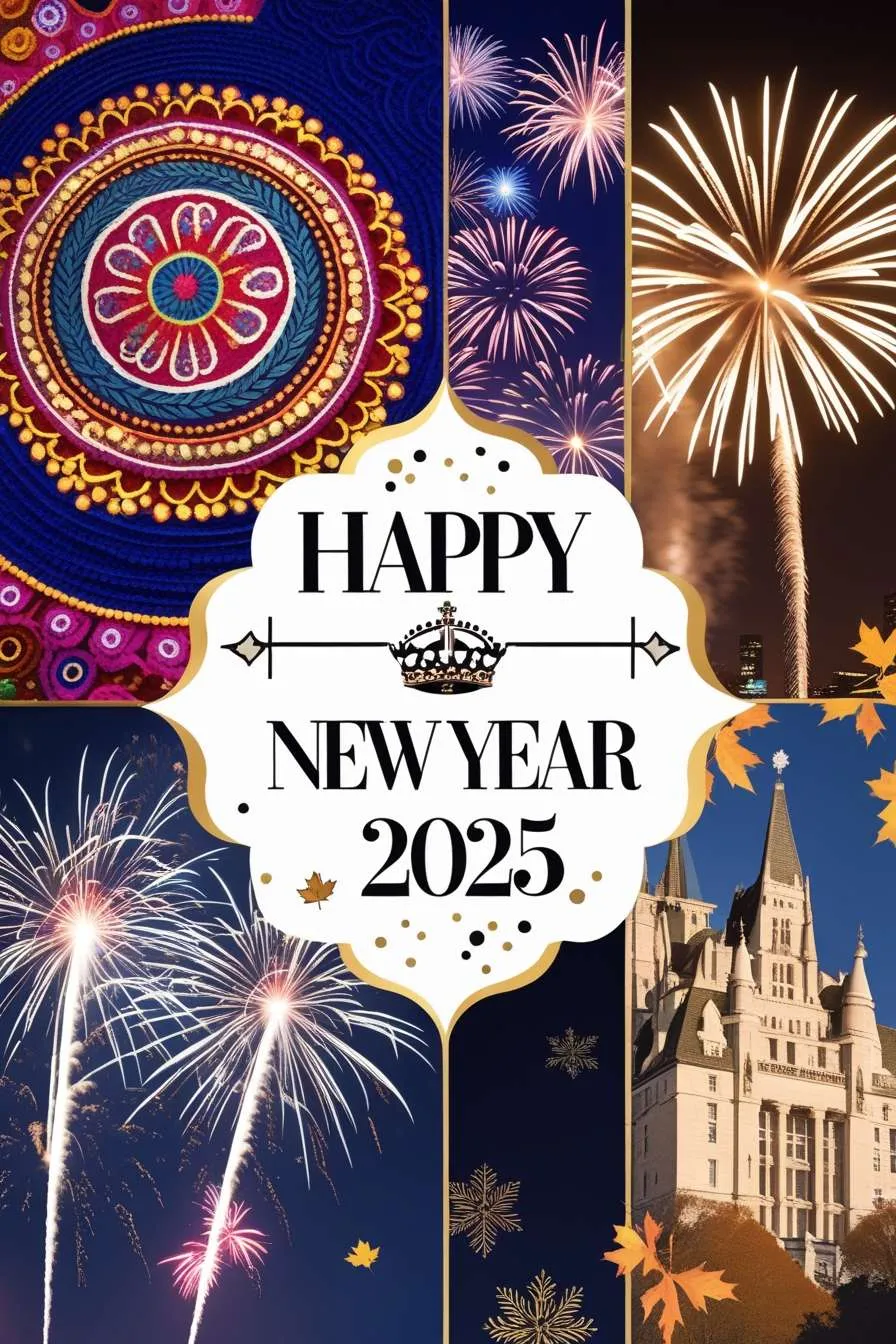 Happy New Year 2025 Wish With Festive Colors - Royalty Free Happy New Year 2025 Wish Image | Pngmagic Free Download Happy New Year 2025 Wish With Festive Colors - High Quality Happy New Year 2025 Wish Background