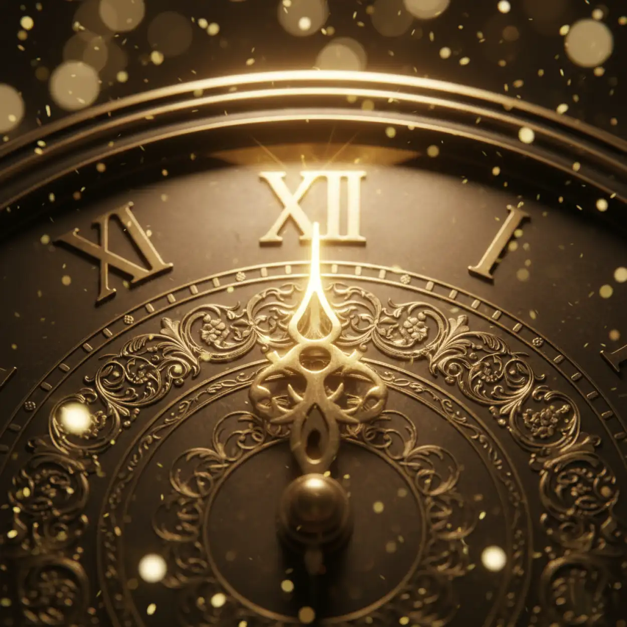 Free Download Happy New Year 2026 Background Golden Theme - High Quality Happy New Year 2026 Background Background