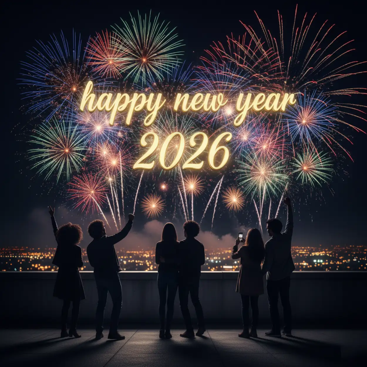 Free Download Happy New Year 2026 Background - High Quality Happy New Year 2026 Background