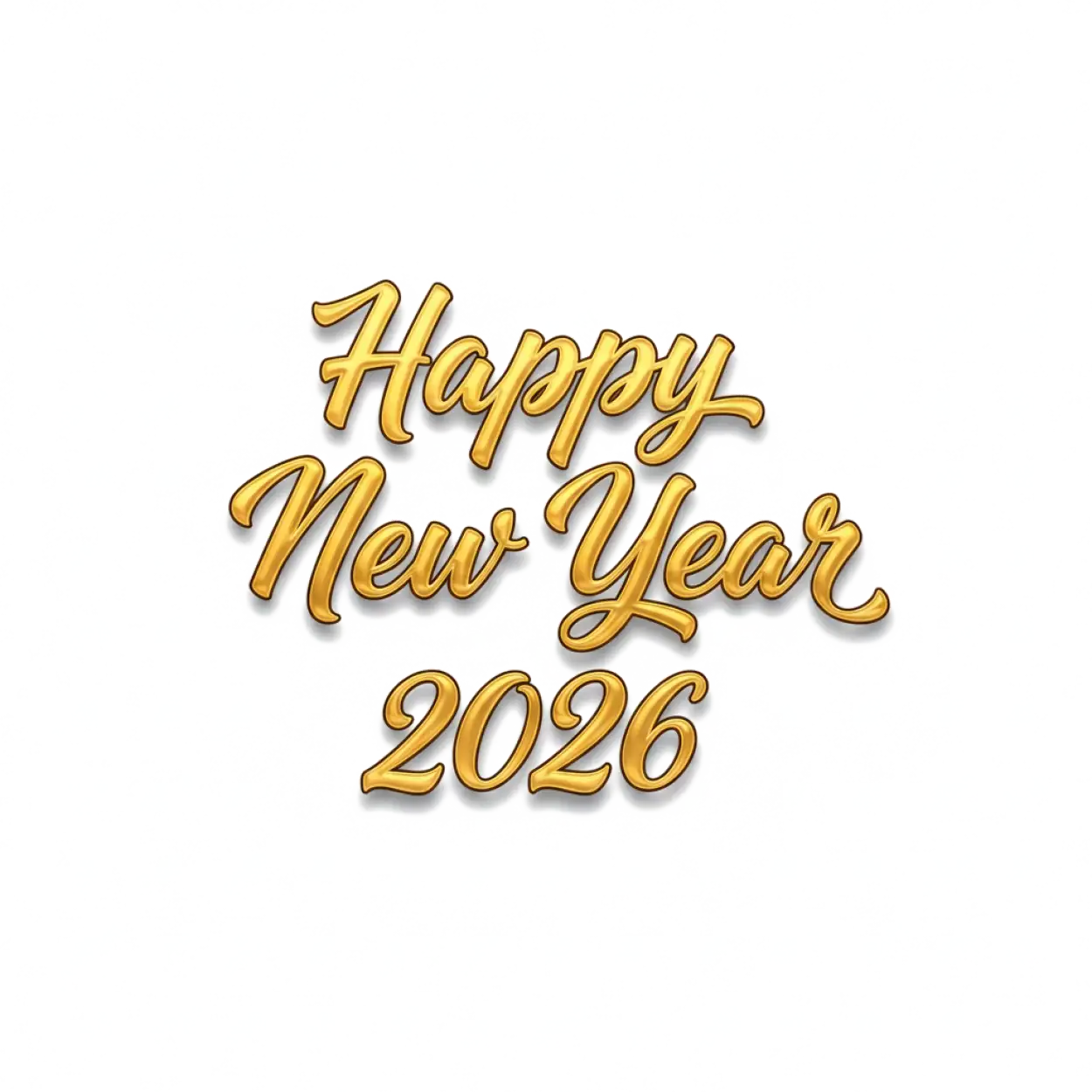 Free Download Happy New Year 2026 Celebration Png - High Quality Happy New Year 2026 Png PNG Image