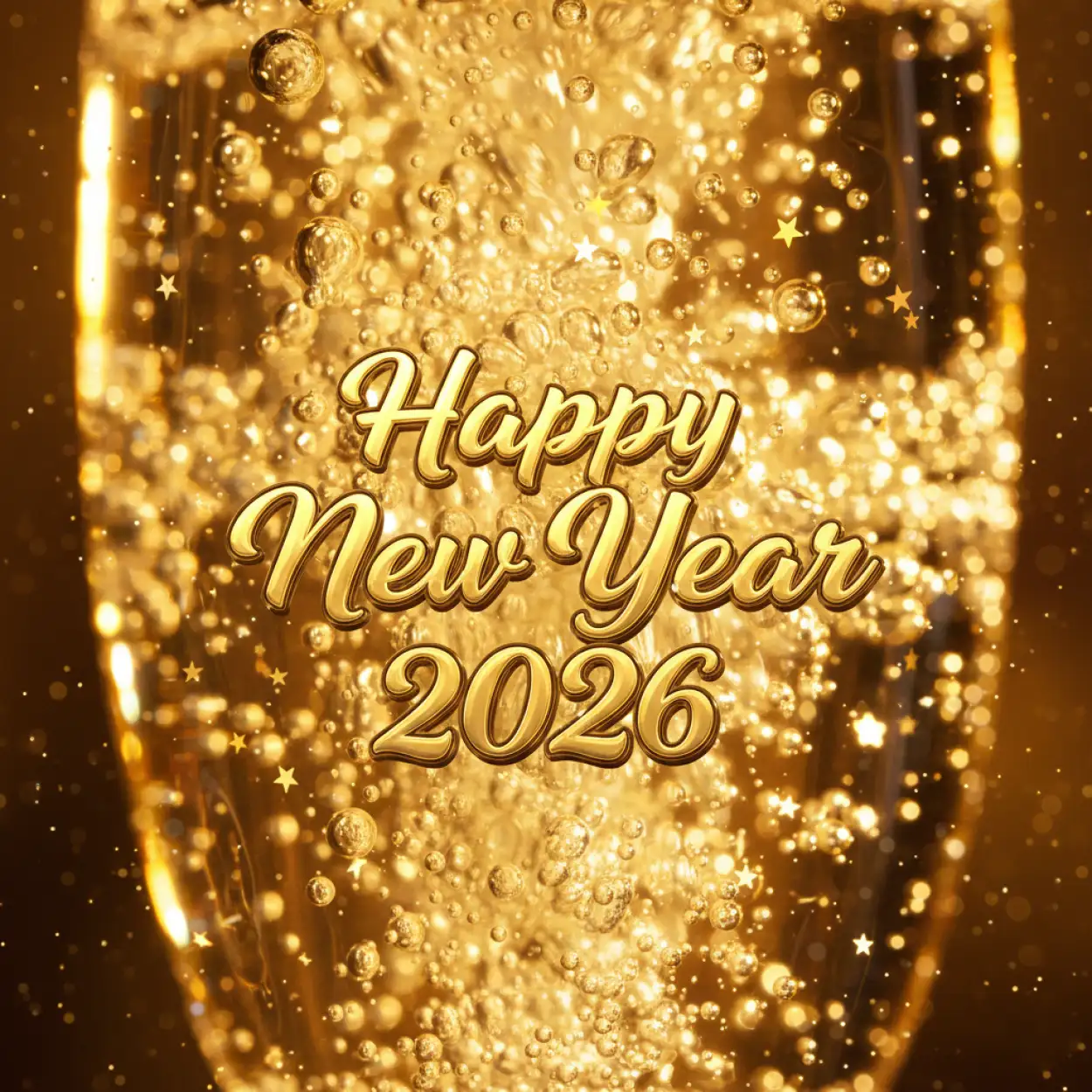 Free Download Happy New Year 2026 Elegant Greeting Card - High Quality Happy New Year 2026 Background