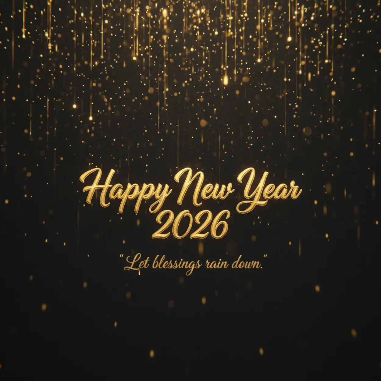 Free Download Happy New Year 2026 Greeting Card Dark Theme - High Quality Happy New Year 2026 Greeting Card Background