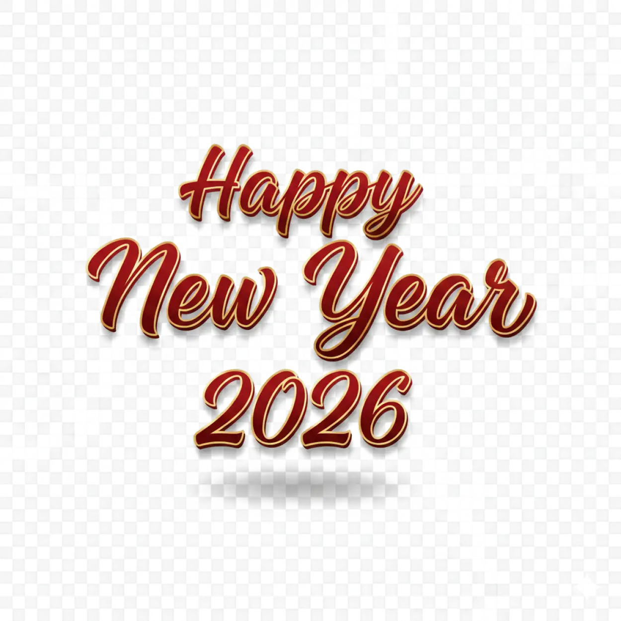 Free Download Happy New Year 2026 Hd Png - High Quality Happy New Year 2026 Png PNG Image
