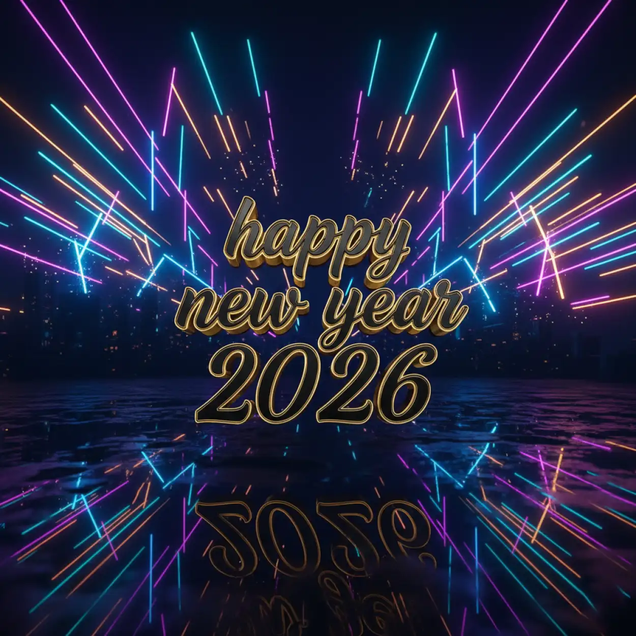 Free Download Happy New Year 2026 Hd Poster - High Quality Happy New Year 2026 Background
