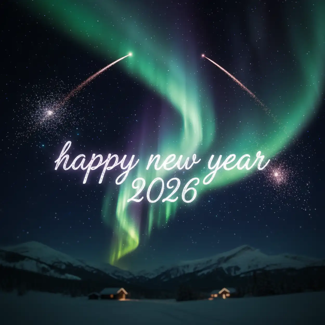 Free Download Happy New Year 2026 Luxury Greeting Card Design - High Quality Happy New Year 2026 Image