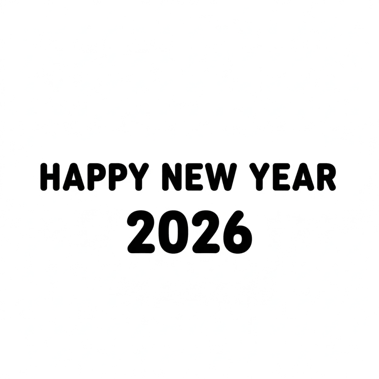 Free Download Happy New Year 2026 Png Clipart - High Quality Happy New Year 2026 Png PNG Image