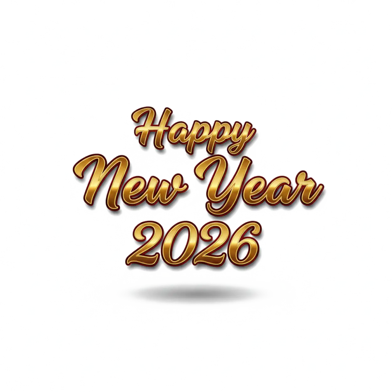 Free Download Happy New Year 2026 Png Coreldraw - High Quality Happy New Year 2026 Png PNG Image