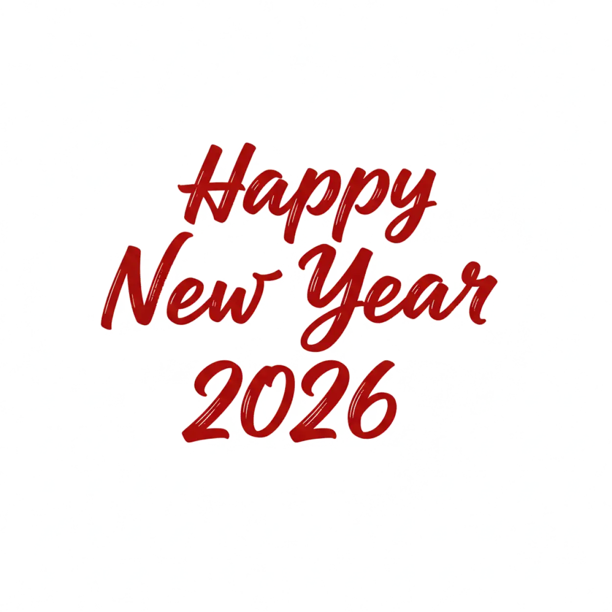 Free Download Happy New Year 2026 Png Decoration - High Quality Happy New Year 2026 Png PNG Image