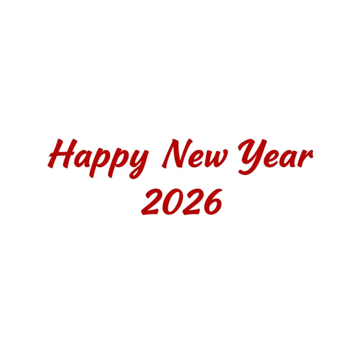 Free Download Happy New Year 2026 Png For Email Banner - High Quality Happy New Year 2026 Png Transparent PNG