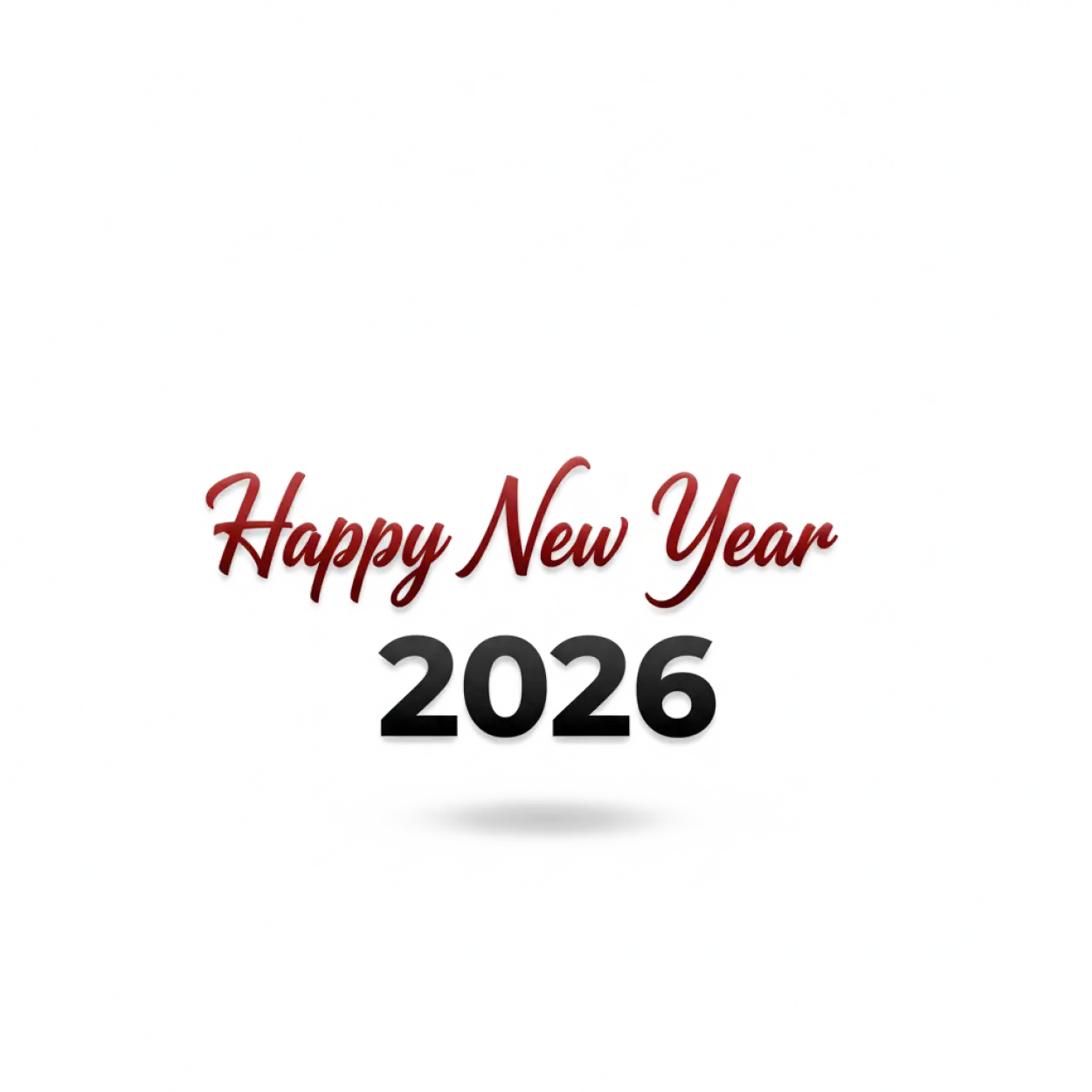 Free Download Happy New Year 2026 Png For Flex Banner - High Quality Happy New Year 2026 Png Transparent PNG
