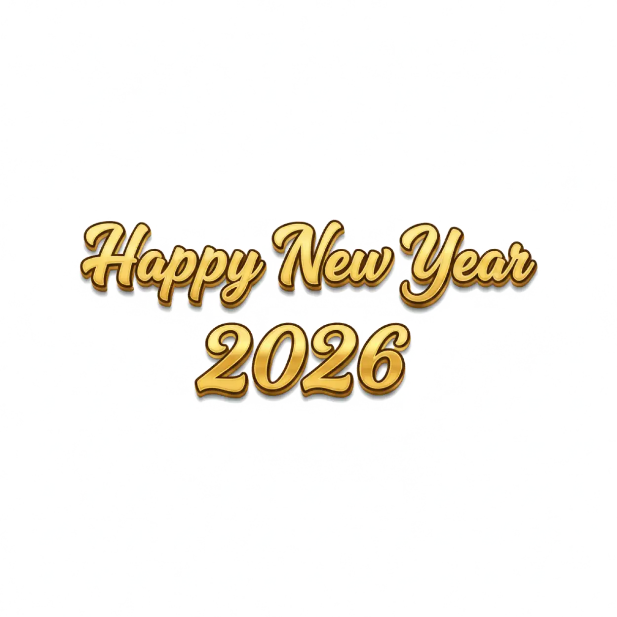 Free Download Happy New Year 2026 Png For Printing - High Quality Happy New Year 2026 Png PNG Image
