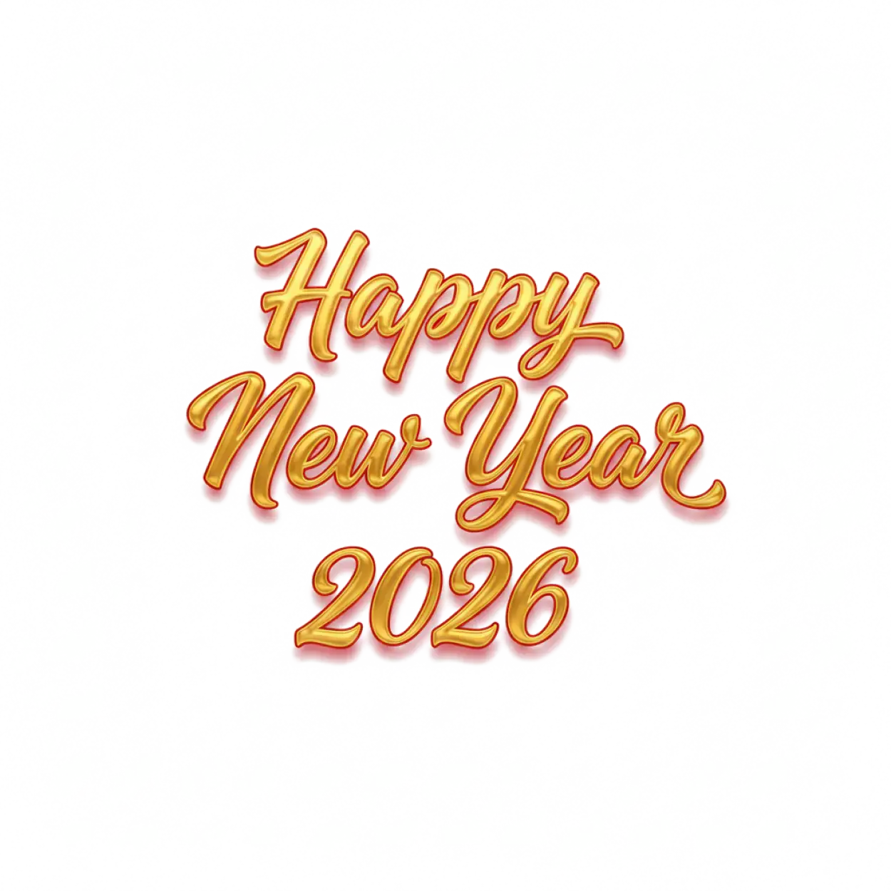 Free Download Happy New Year 2026 Png For Whatsapp - High Quality Happy New Year 2026 Png PNG Image