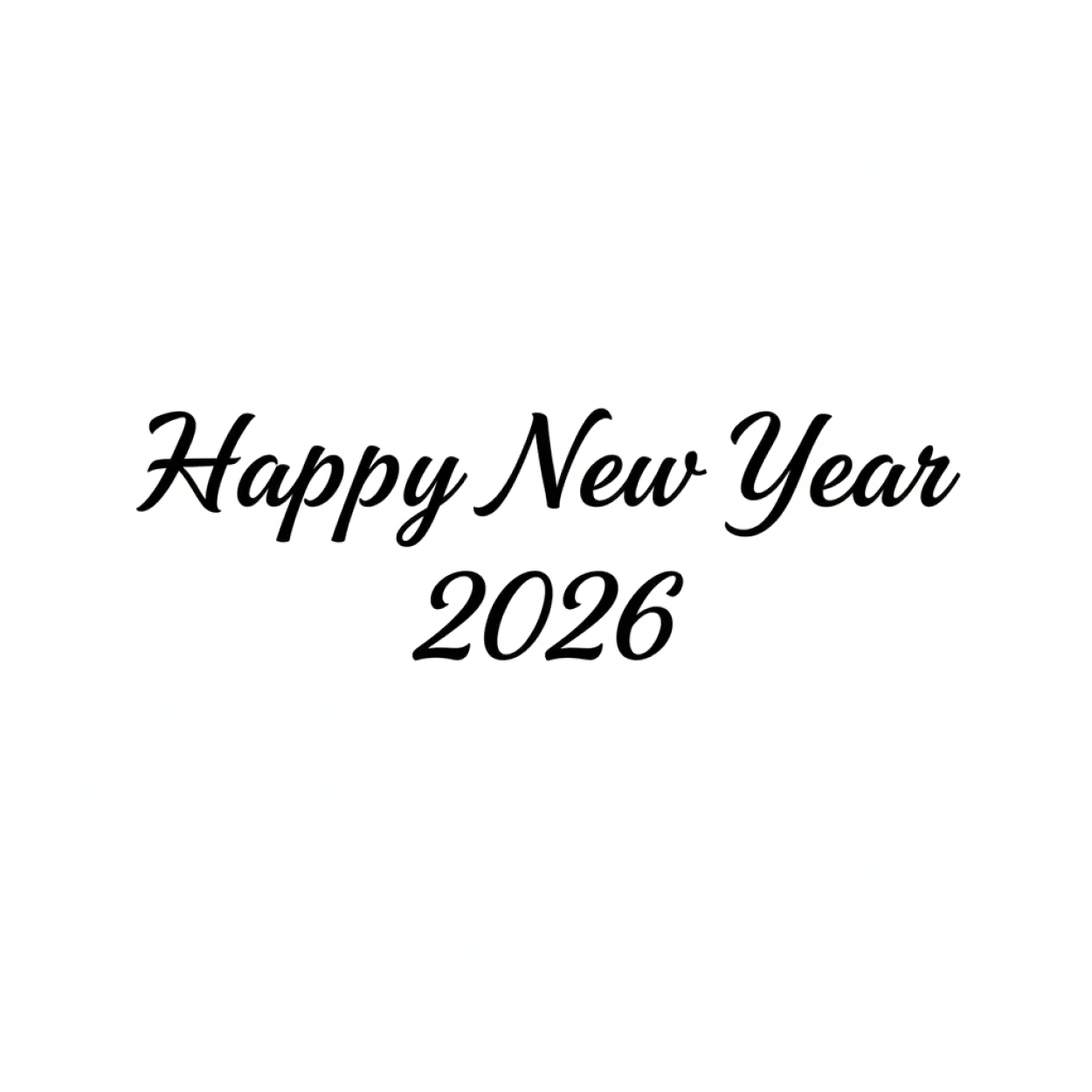 Free Download Happy New Year 2026 Png Logo Style - High Quality Happy New Year 2026 Png PNG Image