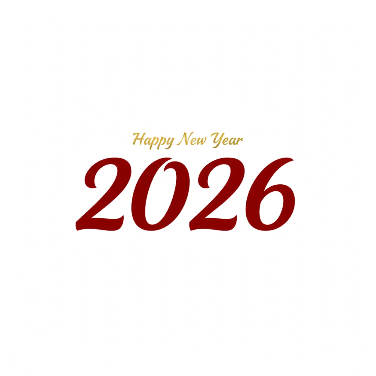 Free Download Happy New Year 2026 Png No Watermark - High Quality Happy New Year 2026 Png PNG Image