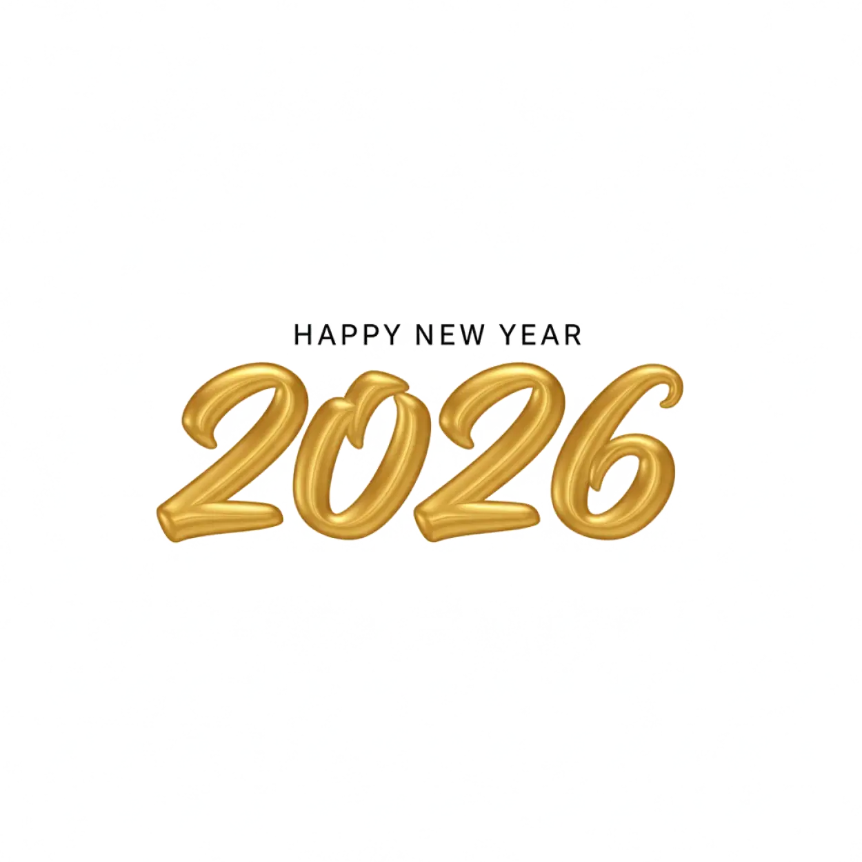 Free Download Happy New Year 2026 Png Overlay - High Quality Happy New Year 2026 Png PNG Image