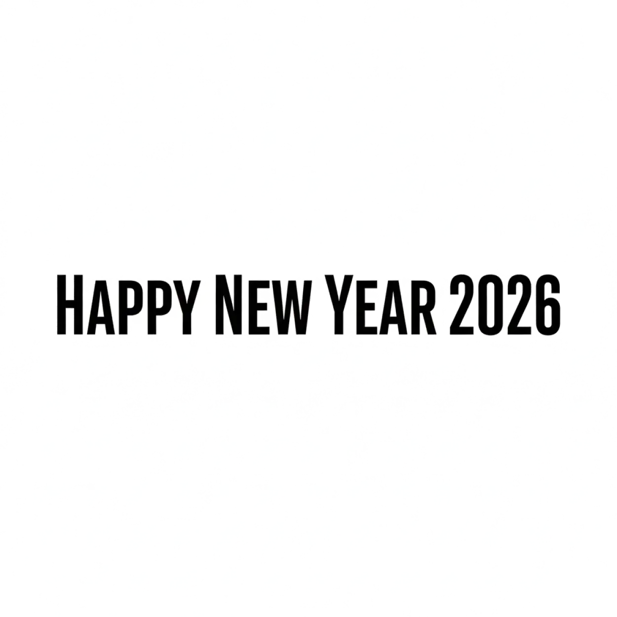 Free Download Happy New Year 2026 Sparkle Png - High Quality Happy New Year 2026 Png PNG Image