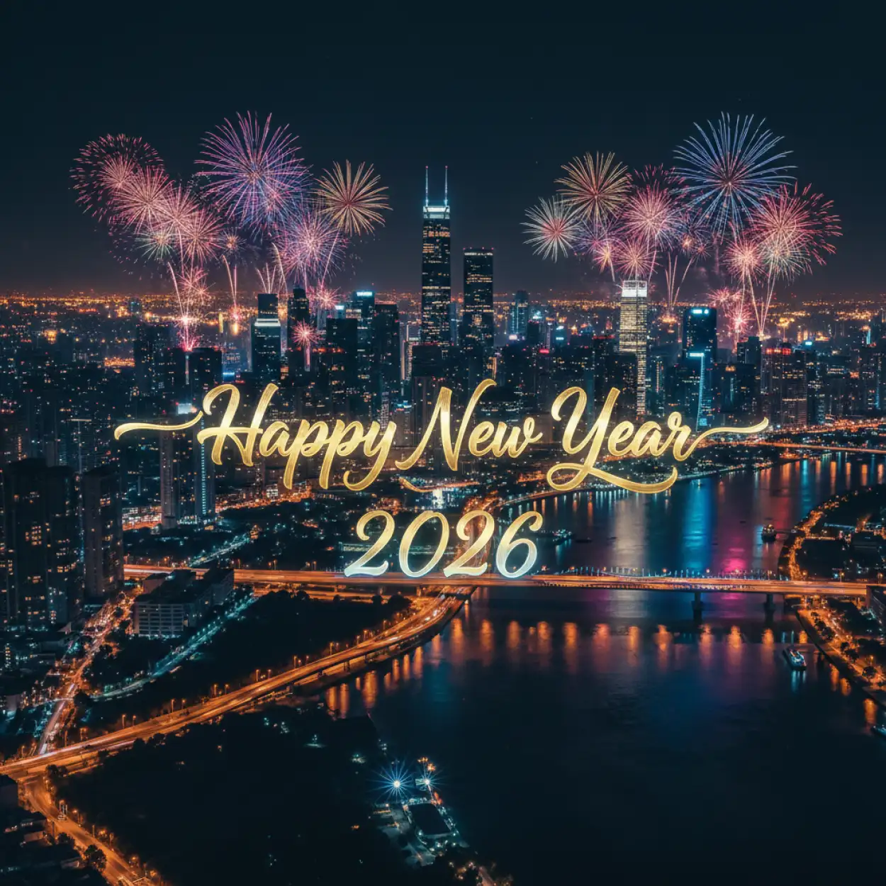 Free Download Happy New Year 2026 Wishes 4k Images - High Quality Happy New Year 2026 Wishes Background