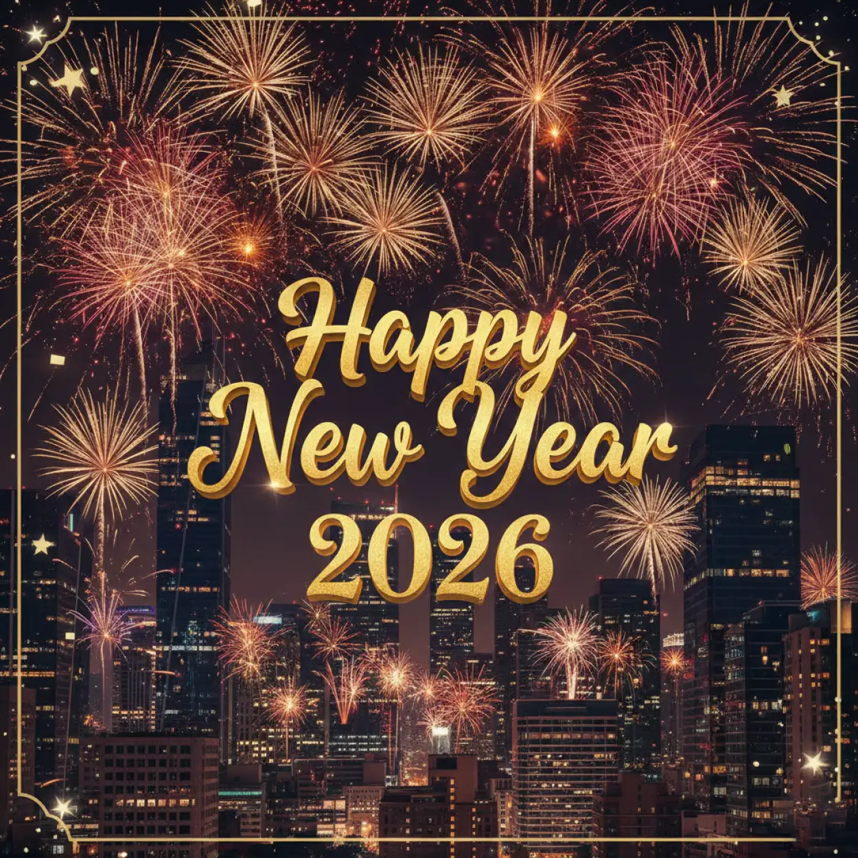 Free Download Happy New Year 2026 Wishes For Whatsapp - High Quality Happy New Year 2026 Greetings For Whatsapp Image