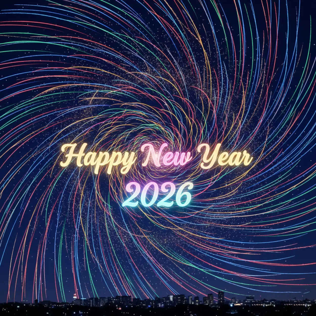 Free Download Happy New Year 2026 Wishes Hindi Shayari - High Quality Happy New Year 2026 Wishes Background
