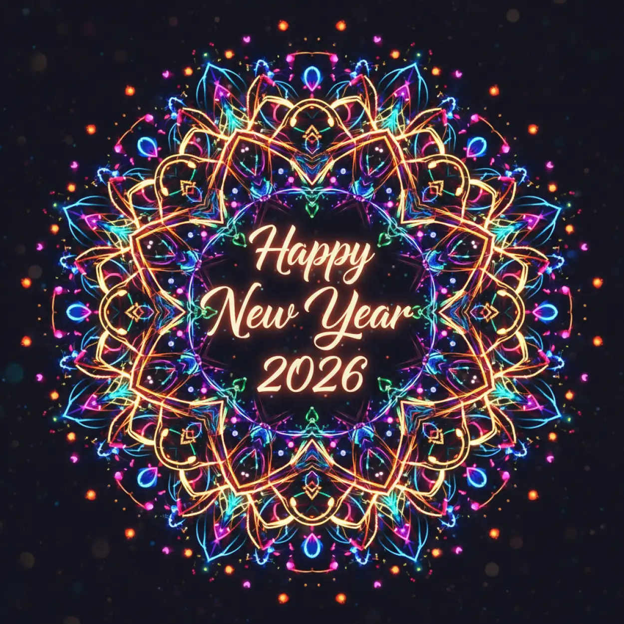 Free Download Happy New Year 2026 Wishes Night - High Quality Happy New Year 2026 Wishes Background