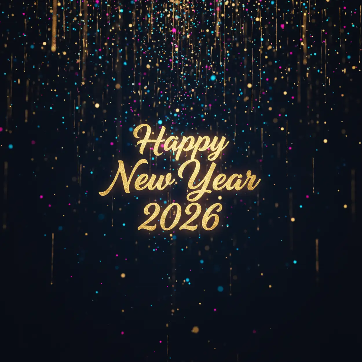 Free Download Happy New Year 2026 Wishes Positive Vibes - High Quality Happy New Year 2026 Wishes Image