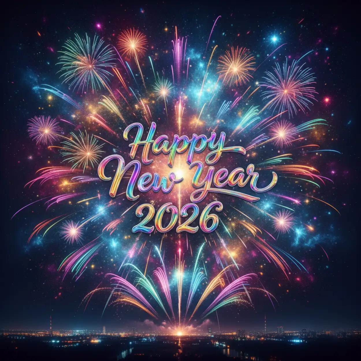 Free Download Happy New Year 2026 Wishes Prosperity - High Quality Happy New Year 2026 Wishes Background