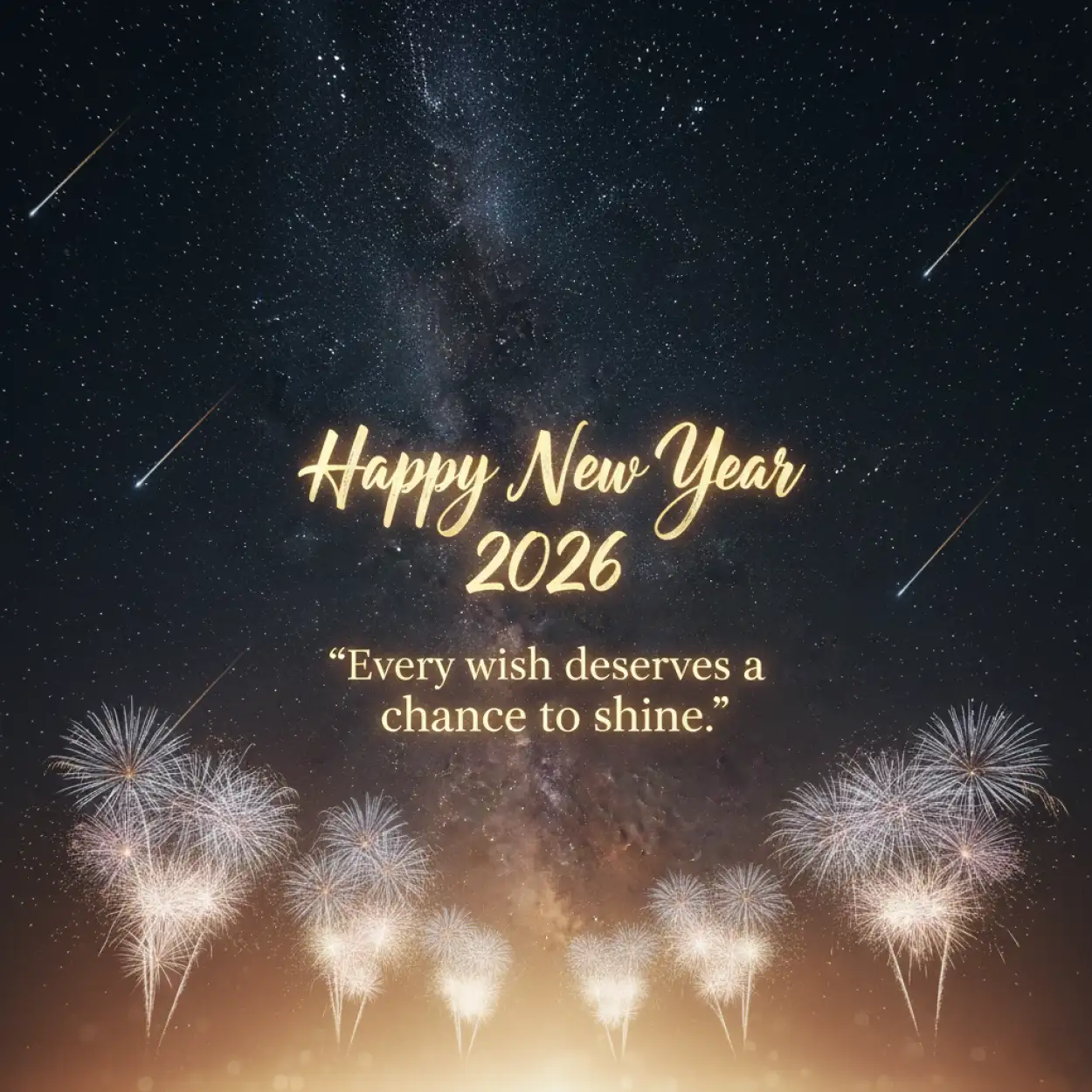Free Download Happy New Year 2026 Wishes With Friendship Quotes - High Quality Happy New Year 2026 Wishes With Quote Background