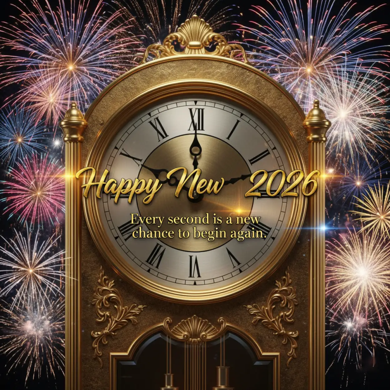 Free Download Happy New Year 2026 Wishes With Joy Quotes - High Quality Happy New Year 2026 Wishes With Quote Background