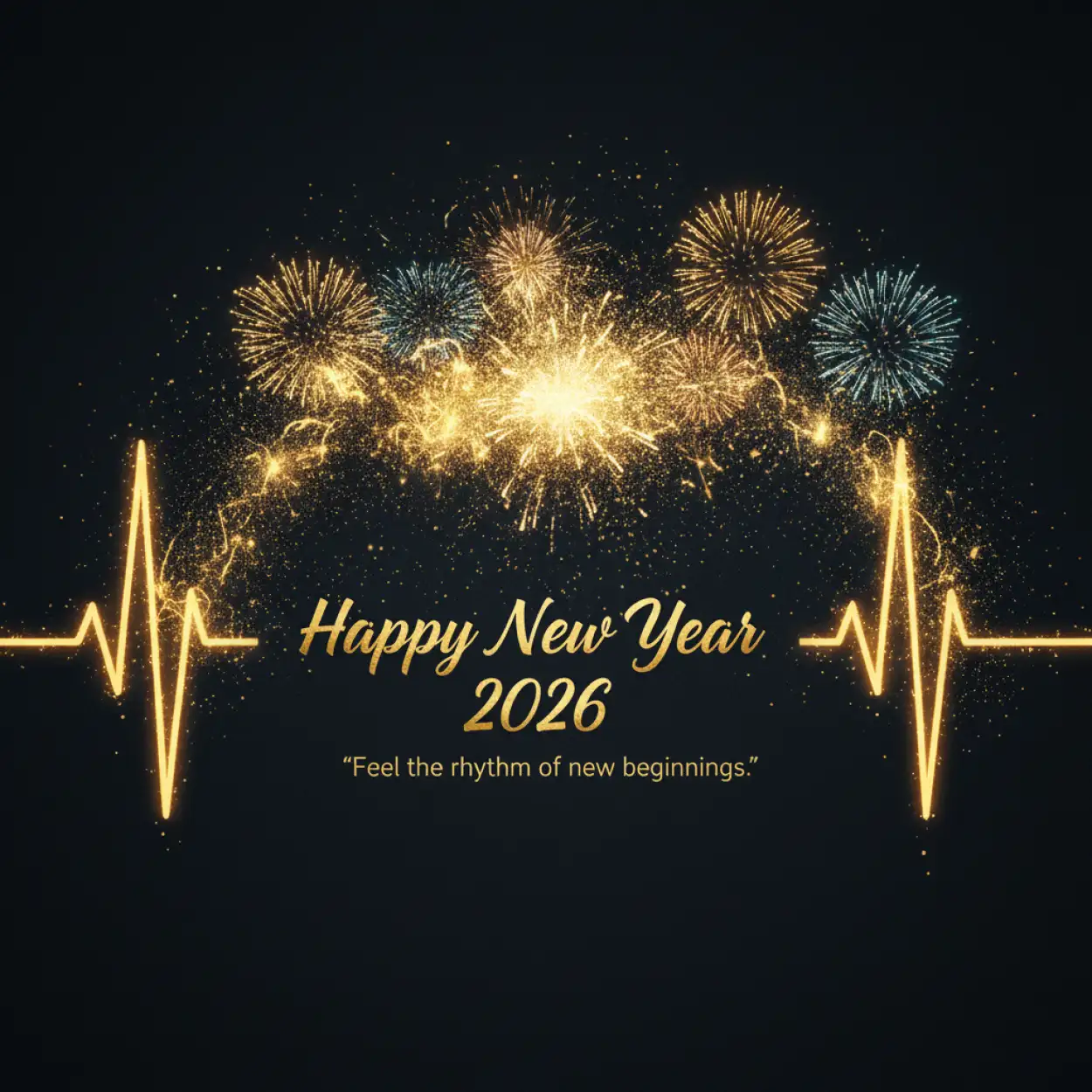 Free Download Happy New Year 2026 Wishes With Quote Design - High Quality Happy New Year 2026 Wishes With Quote Image