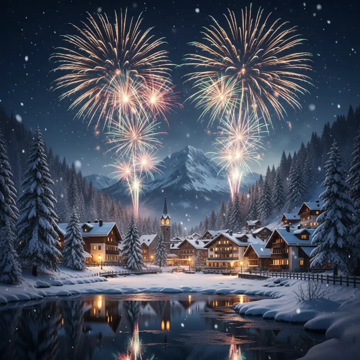 Free Download Happy New Year Background Elegant Premium Design - High Quality Happy New Year Background Background