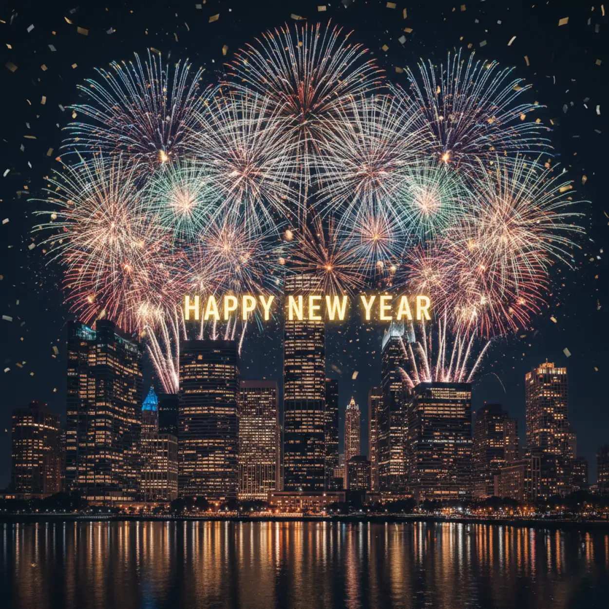 Free Download Happy New Year Background Festive Style - High Quality Happy New Year Background Background