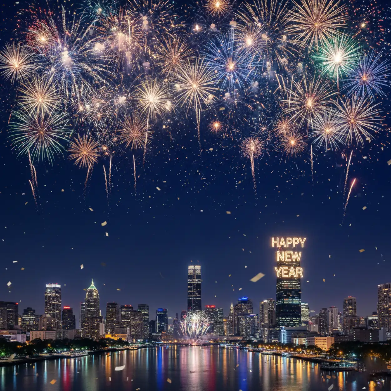 Free Download Happy New Year Background Glitter Sparkle Effect - High Quality Happy New Year Background Background