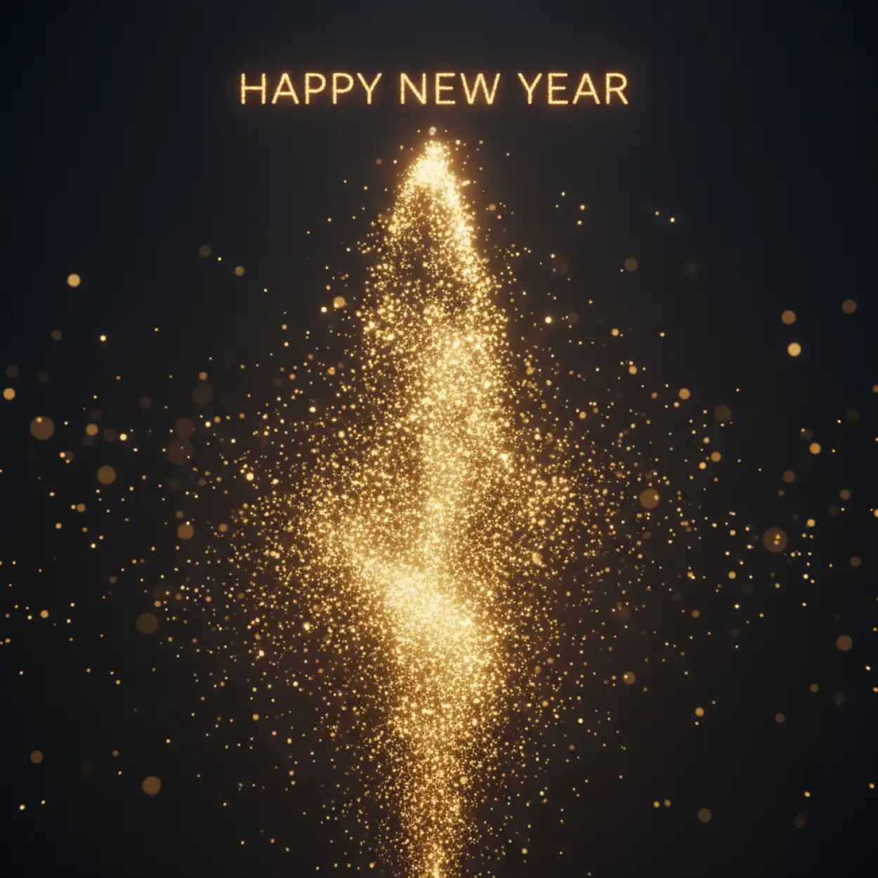 Free Download Happy New Year Background Gold Theme - High Quality Happy New Year Background Background