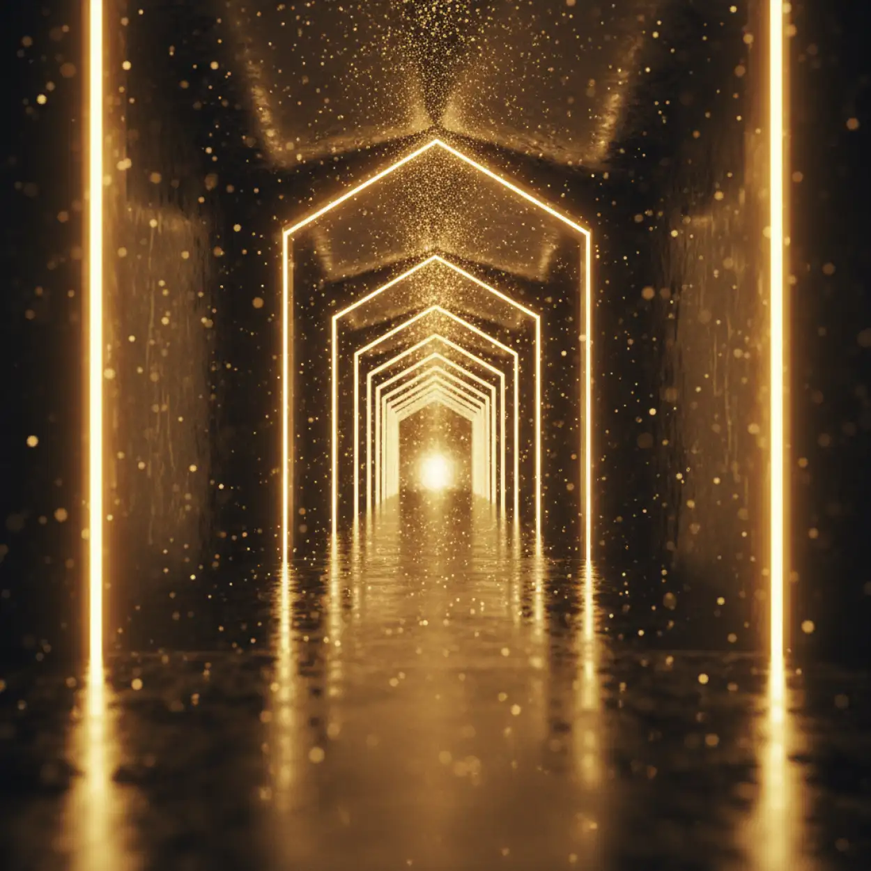 Free Download Happy New Year Background Midnight Celebration - High Quality Happy New Year Background Background