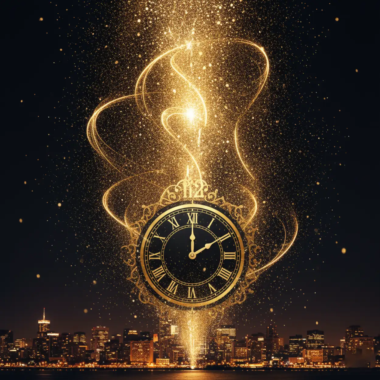 Free Download Happy New Year Background Vertical 9:16 - High Quality Happy New Year Background Background