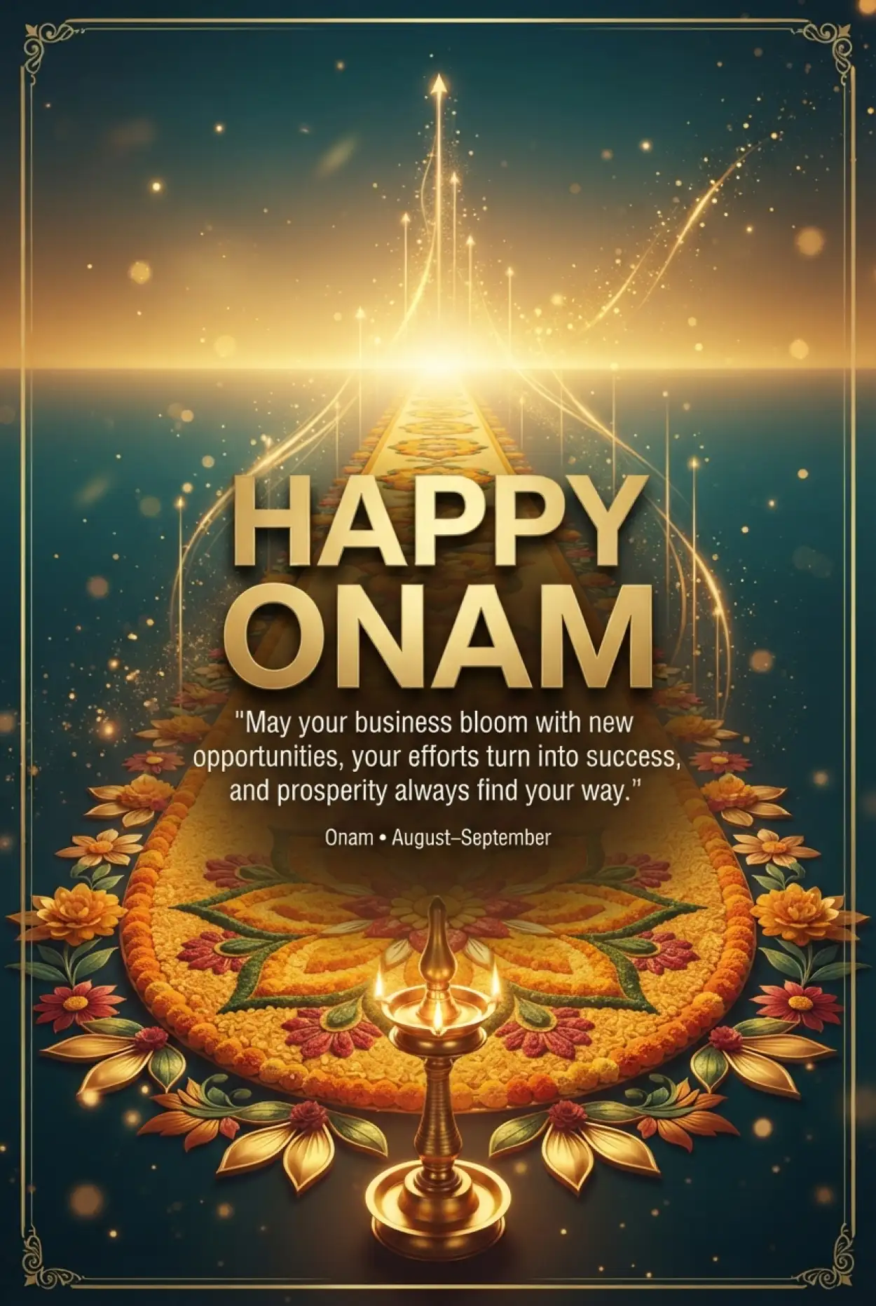 Free Download Happy Onam 2026 Business Wishes - High Quality Happy Onam 2026 Image