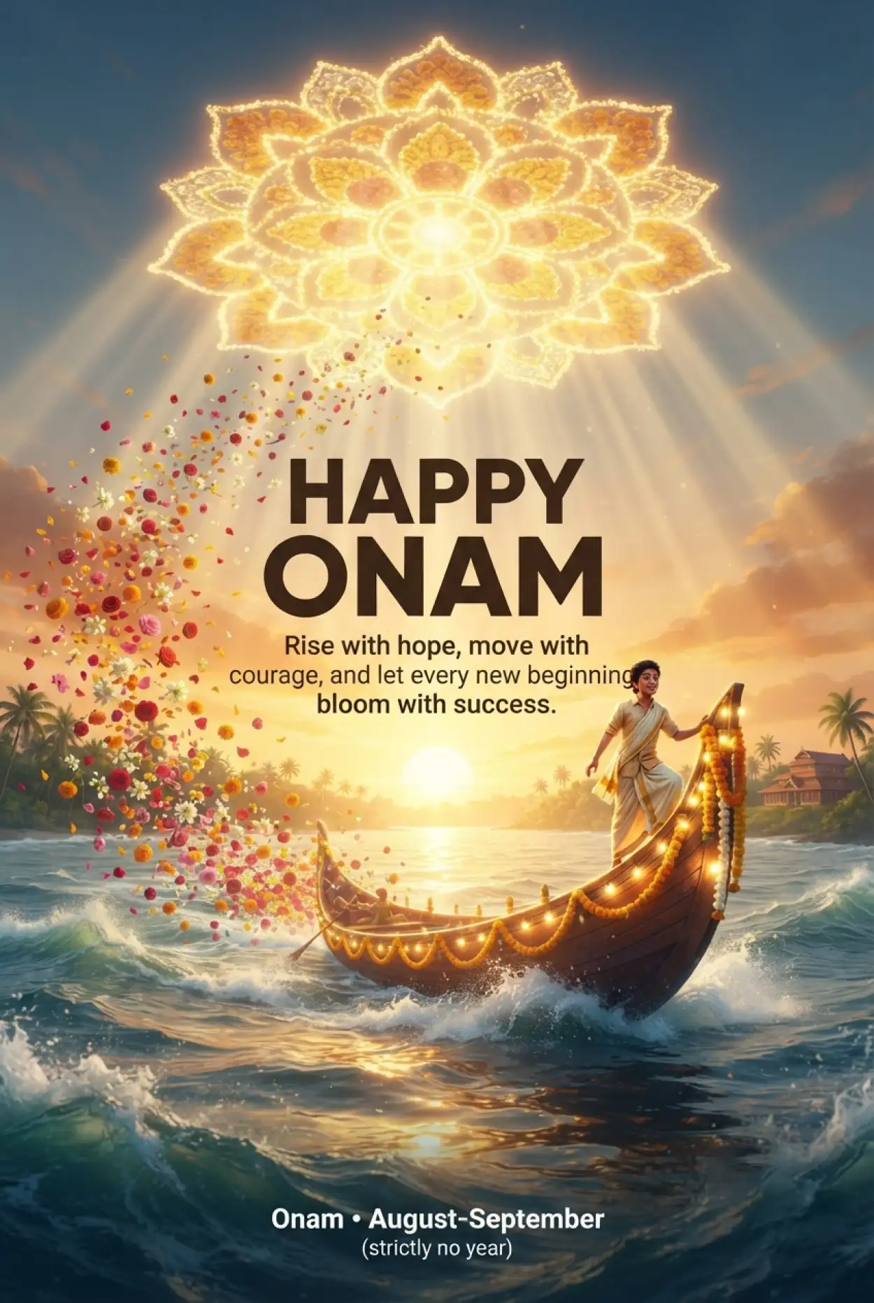 Free Download Happy Onam 2026 Creative Wishes Ideas - High Quality Happy Onam 2026 Image